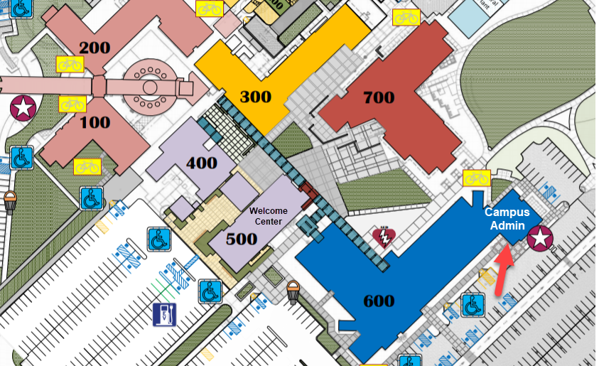 Campus Admin Map