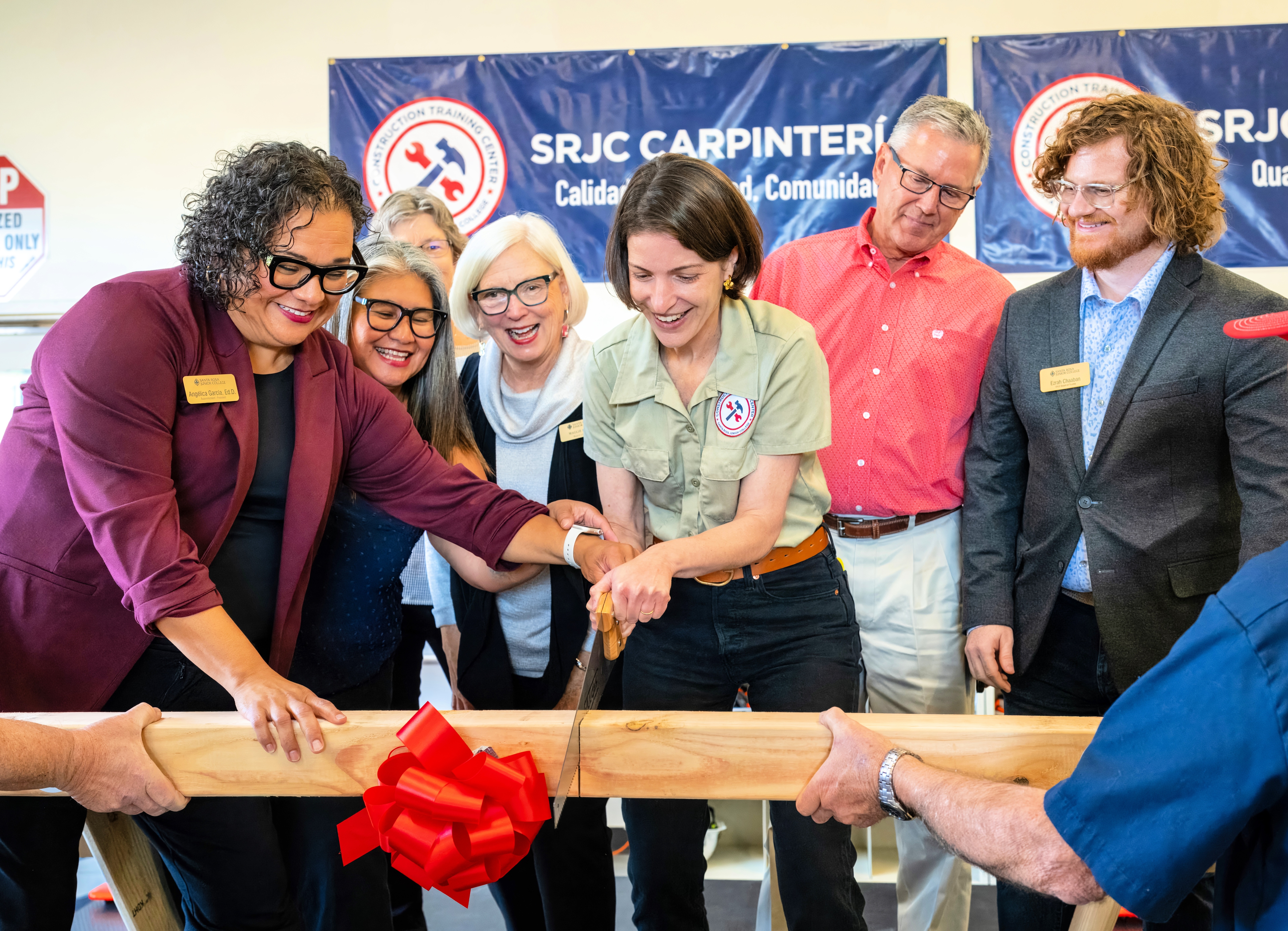 Ribbon cutting ceremony