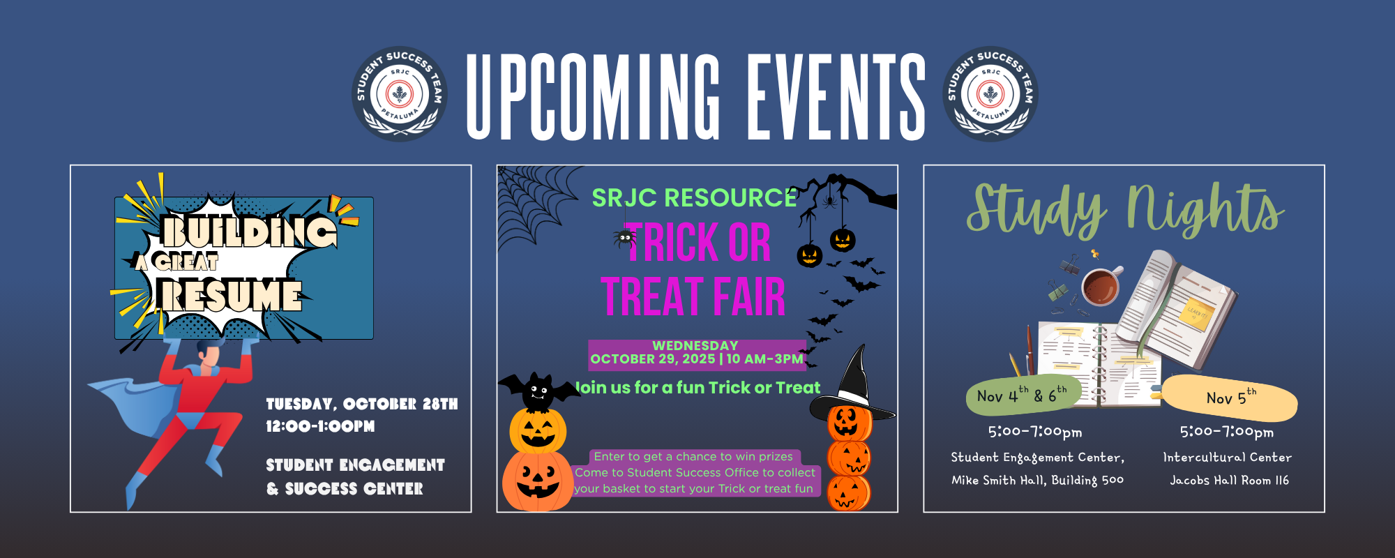 Fall 2025 Upcoming Events