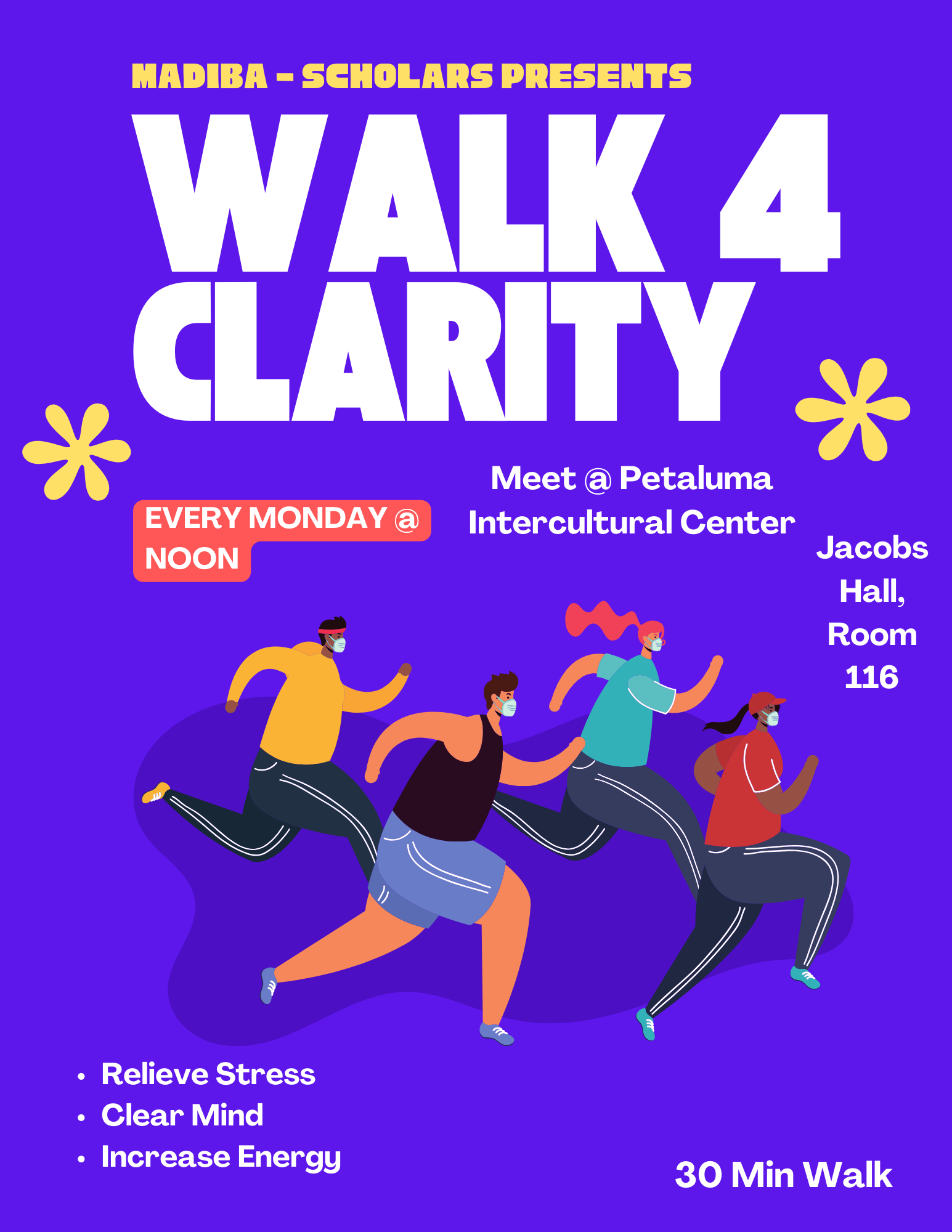 Walk 4 Clarity flyer.