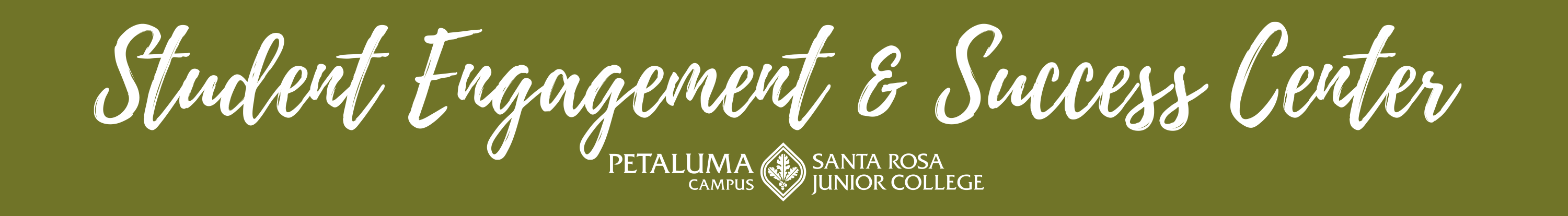 student engagement and success center banner