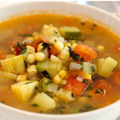 photo of zucchini soup