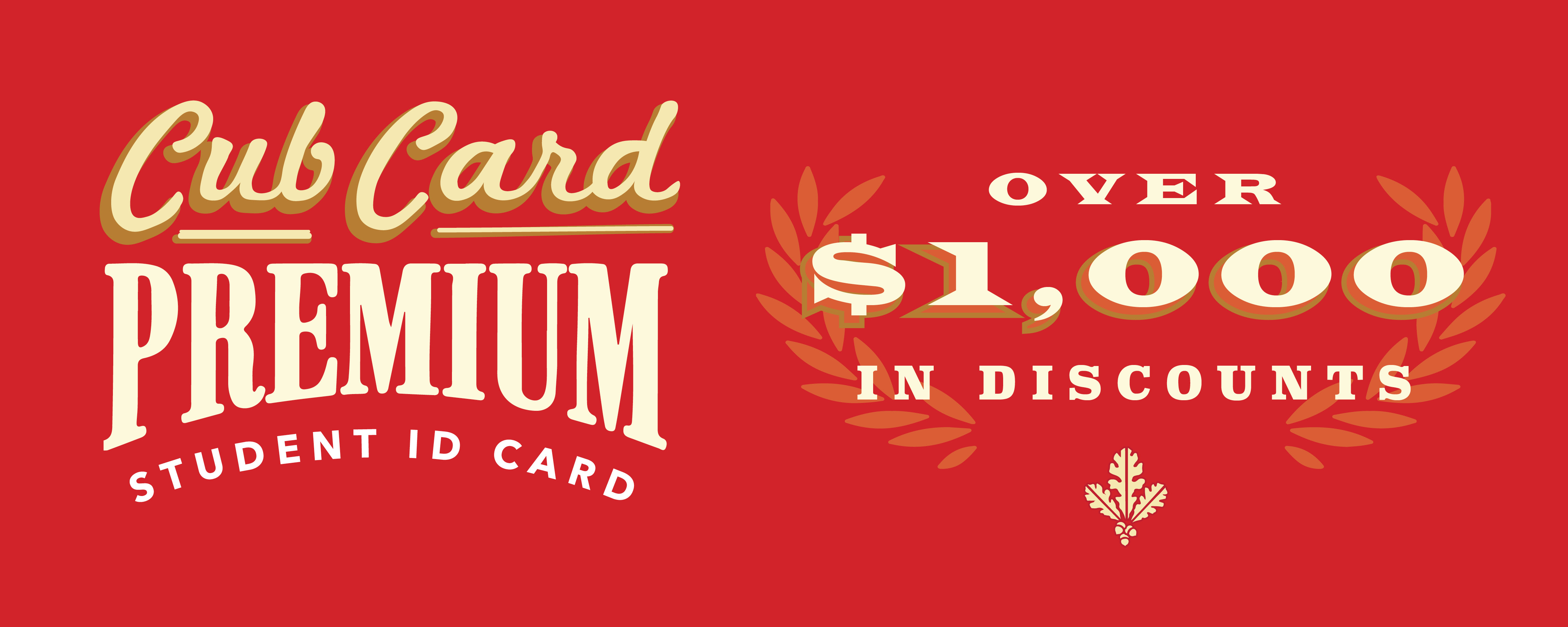 CubCard Premium Banner